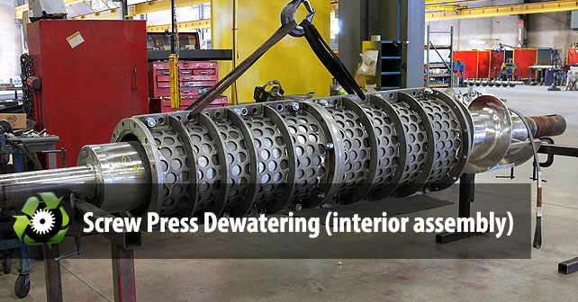 screw-press-dewatering-machine-interior