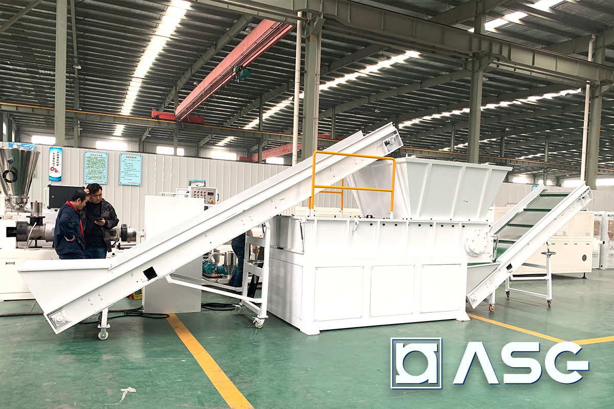 Plastic Film Shredder Machines Plastic Recycling Machines