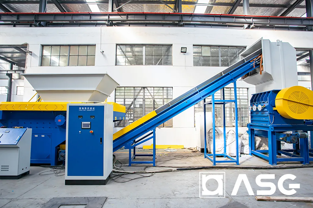 rigid plastic shredder machine v2021 01