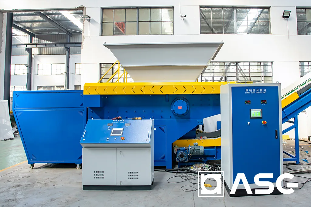 rigid plastic shredder machine v2021 04