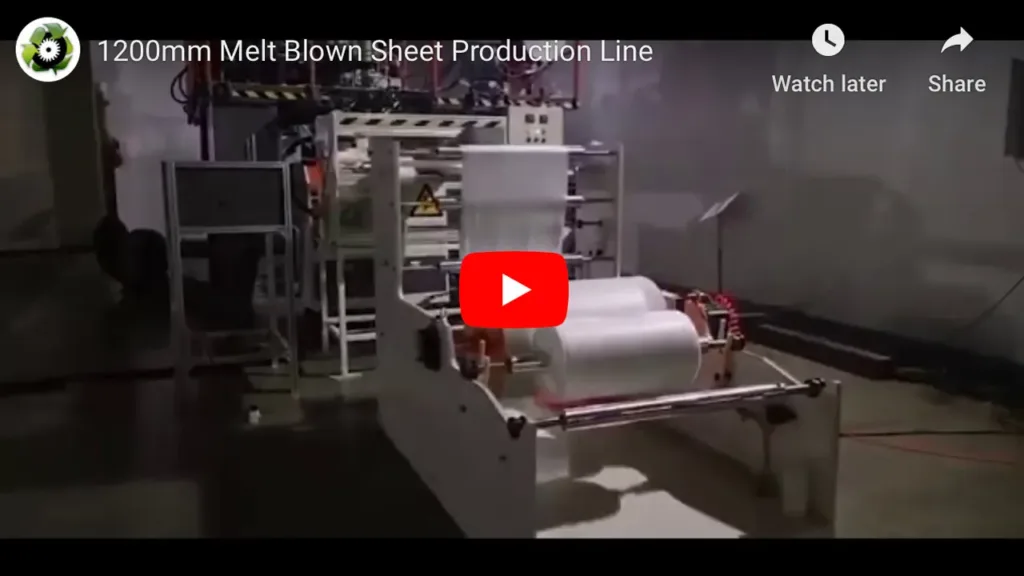 1200mm MeltBlown Fabric Production Line