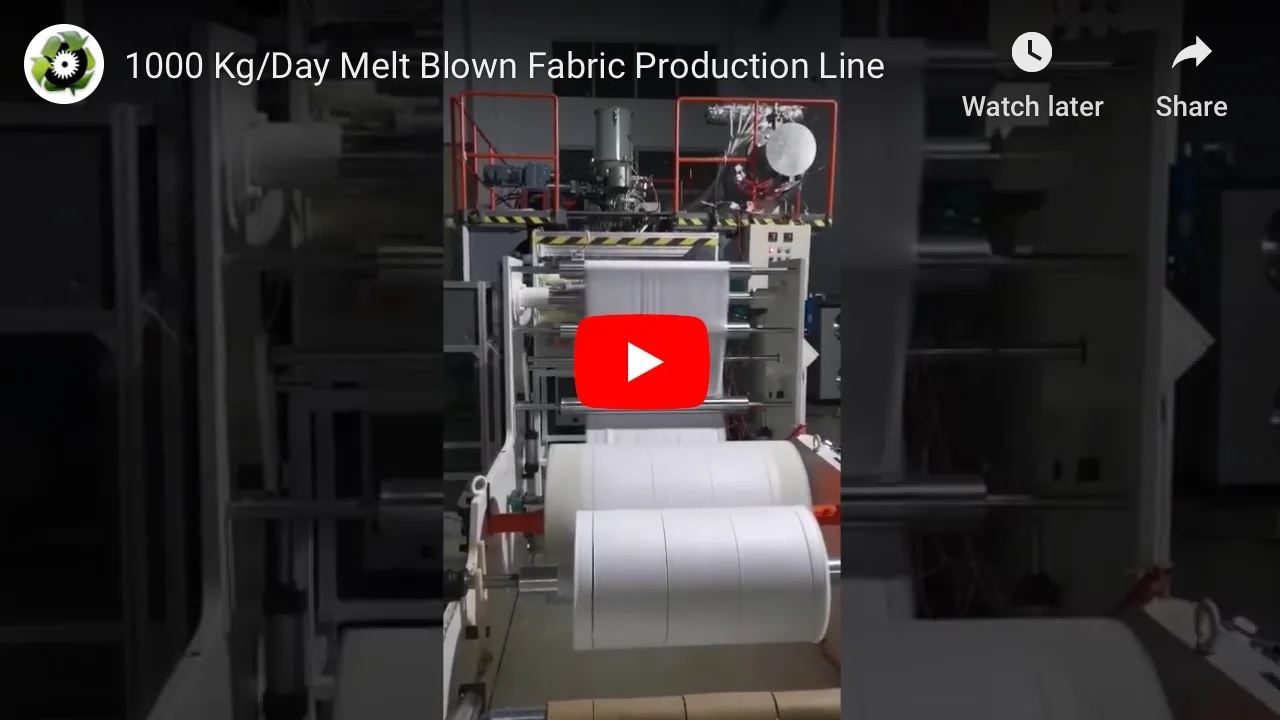 1000 kg/day Meltblown Fabric Production Line