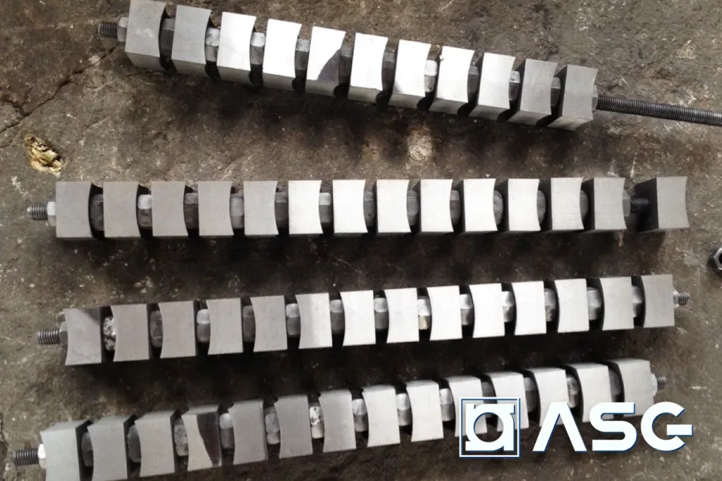 replacement blades for single-shaft shredder machines