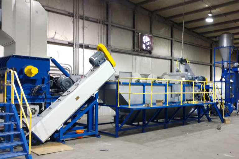 PP PE Rigid Plastic Washing Plant North Carolina, USA Plastic