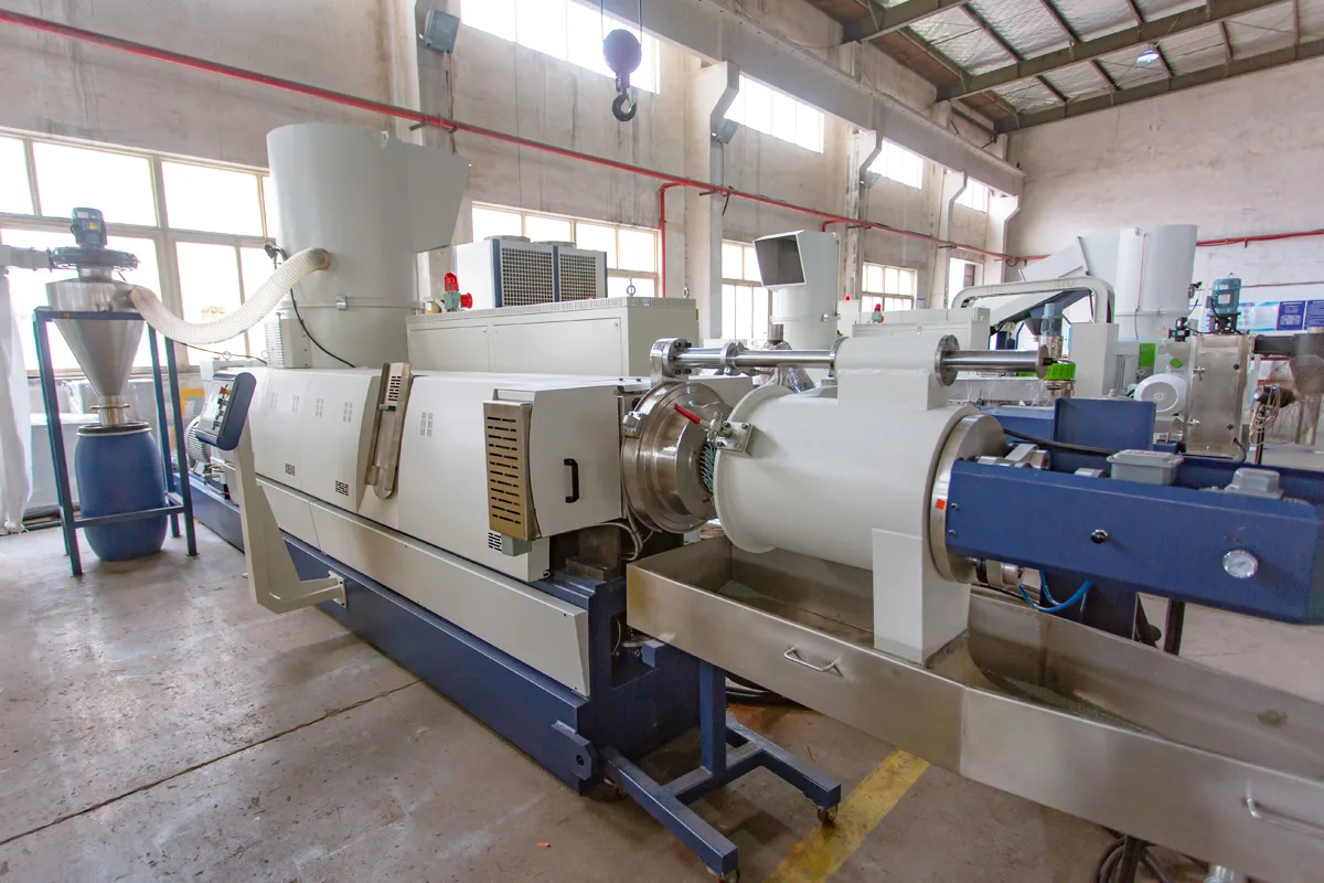 single screw plastic extruder pelletizer 01