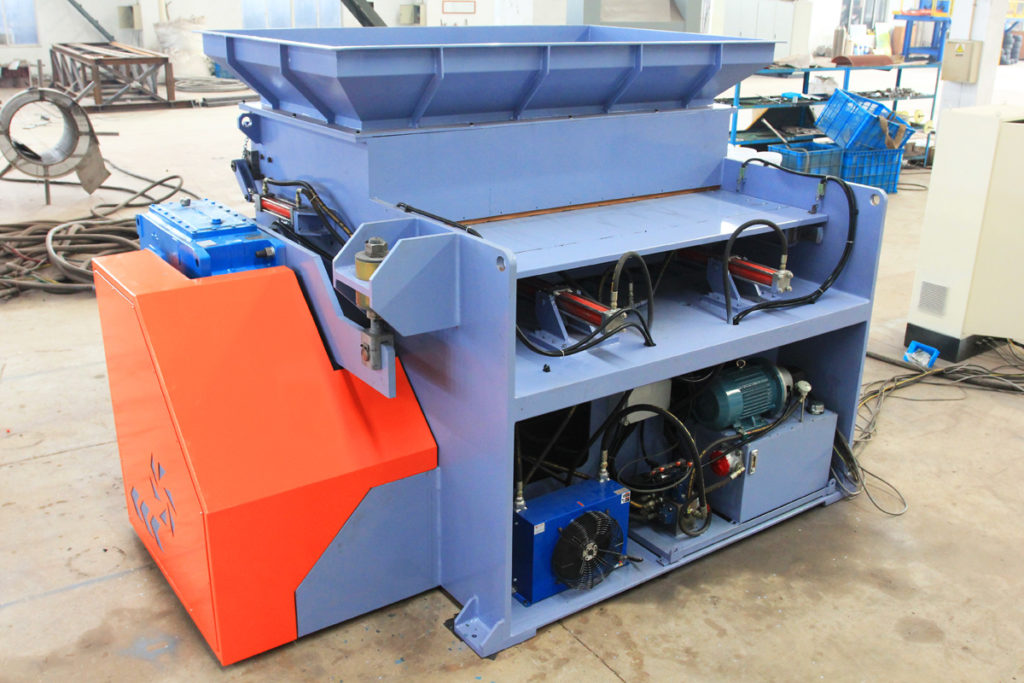 SingleShaft Plastic Shredder Machines Plastic Recycling Machines