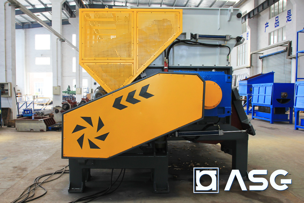 SingleShaft Plastic Shredder Machines Plastic Recycling Machines