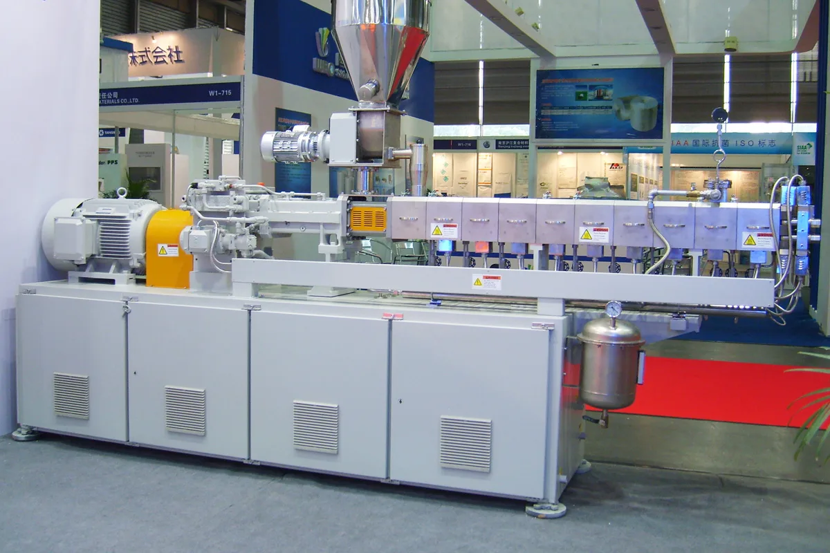 twin screw plastic pelletizer extruder 01