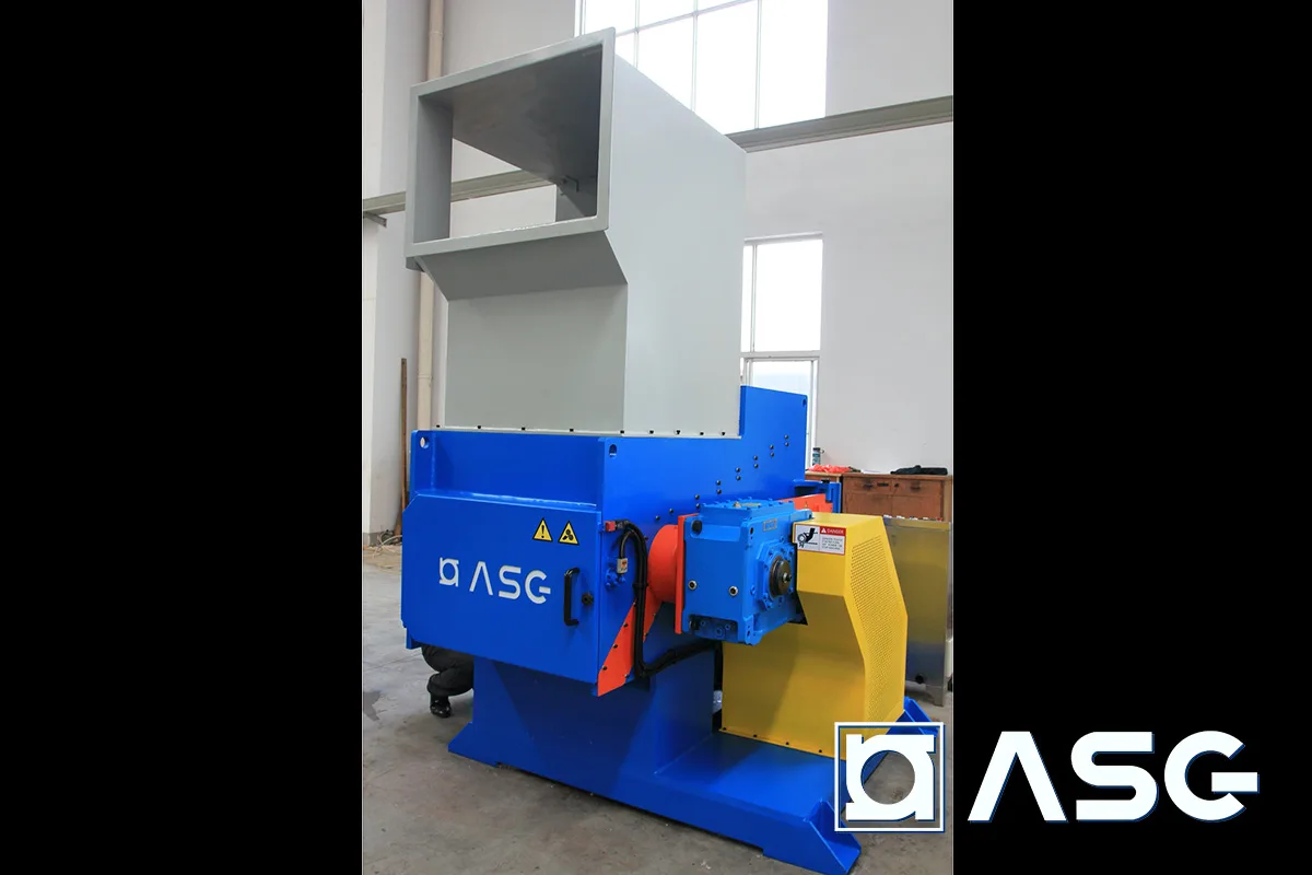 rigid plastic shredder machine 01
