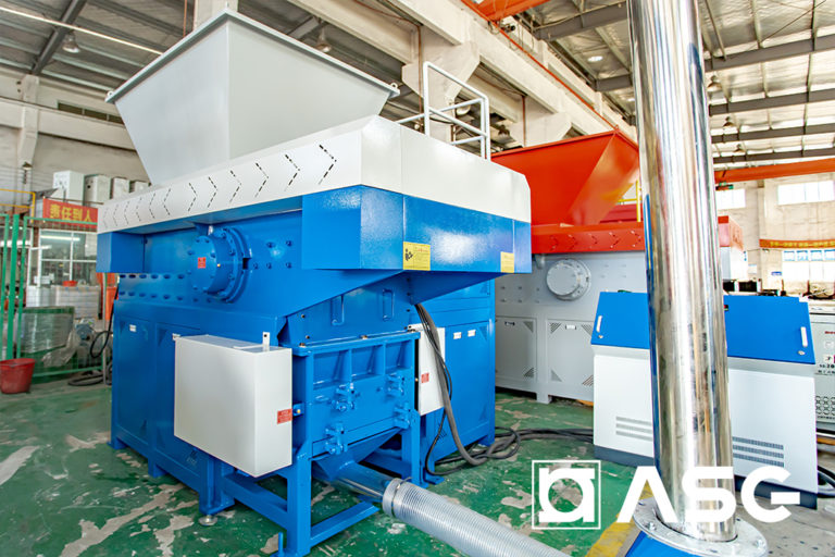 AllInOne Shredder & Granulator Machine Plastic Recycling Machines