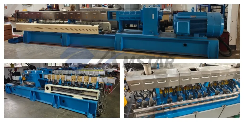 water cooling pelletizing system PET plastic flakes 04