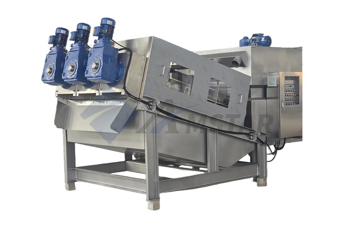 Sludge Dewatering Machine