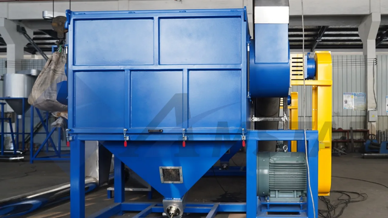 High-Speed Centrifugal Dryer for Plastic Recycling