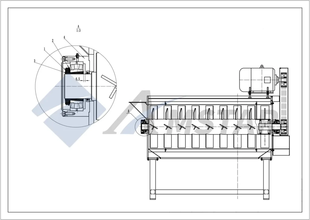 Centrifugal Dryer Bearing Disassembly Replacement Guide 02