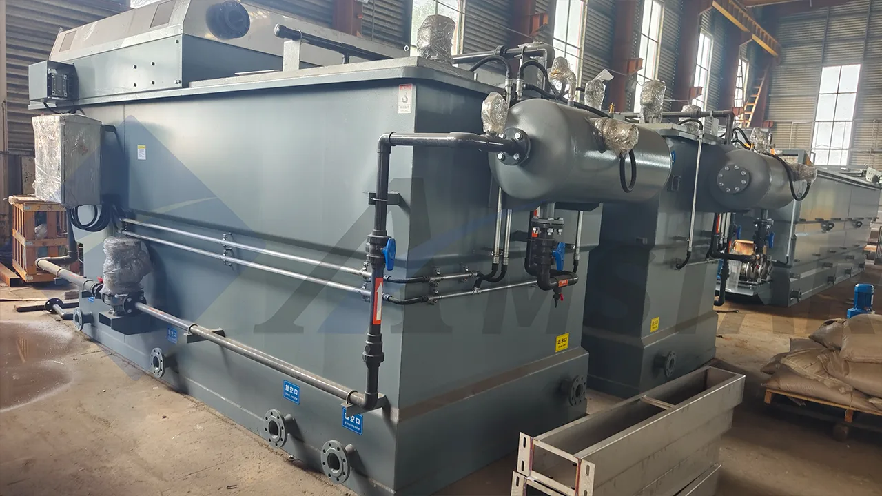Dissolved Air Flotation (DAF) System Wastewater Treatment