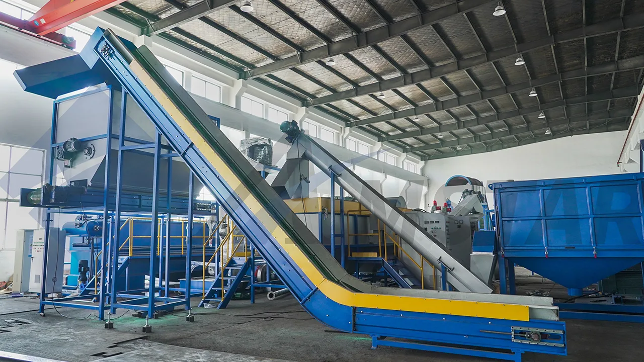 Belt Conveyor Belt Replacement Guide for Plastic Recycling Machines