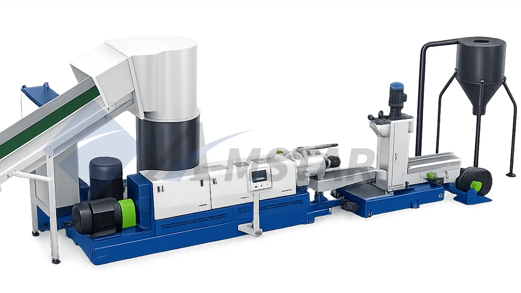 Plastic Film Recycling Machine | High-Efficiency Plastic Film Pelletizing Line