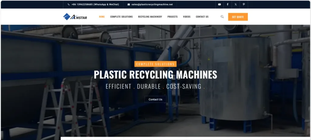 Amstar homepage