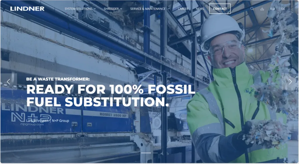 Lindner homepage