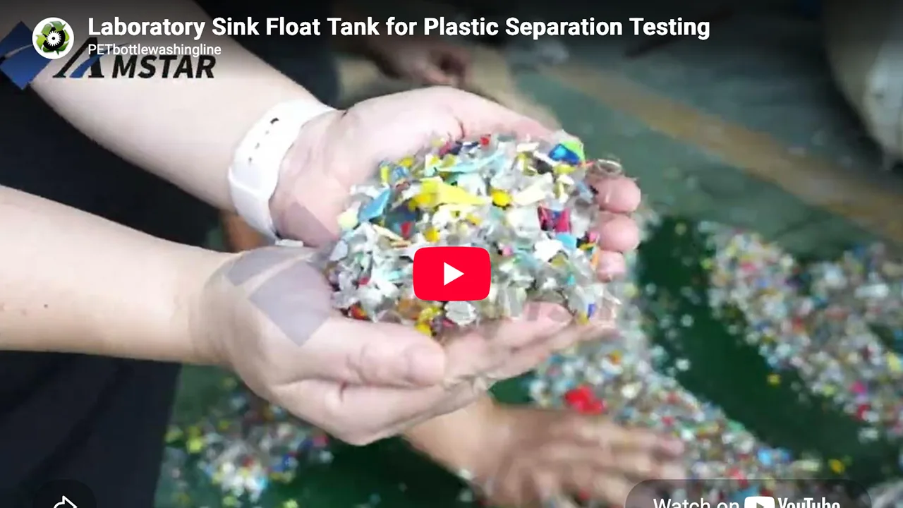 Laboratory Sink Float Tank for Plastic Separation Testing
