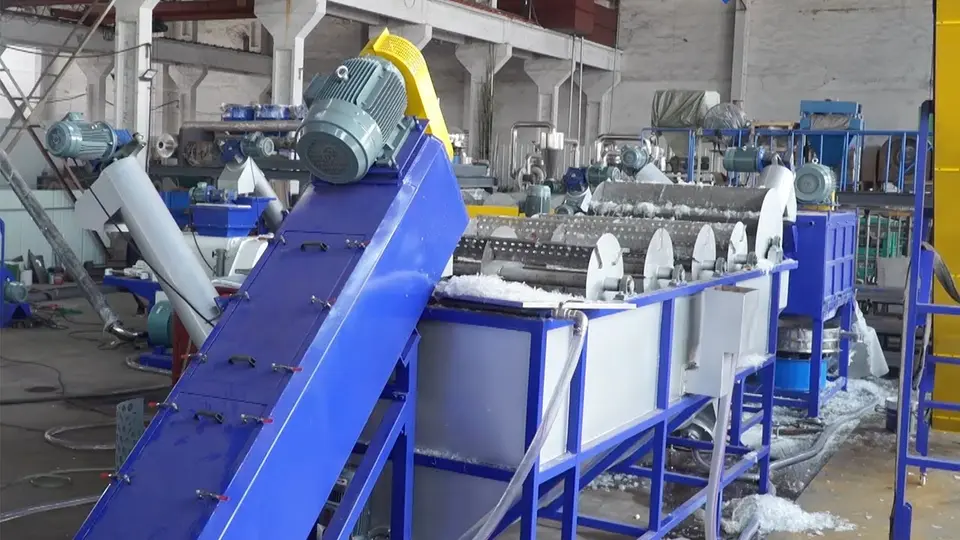 500 kg/h PE Plastic Film Recycling Project - Copenhagen, Denmark
