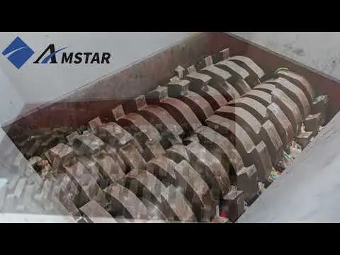 Double Shaft Shredder – Different Material Shredding Process