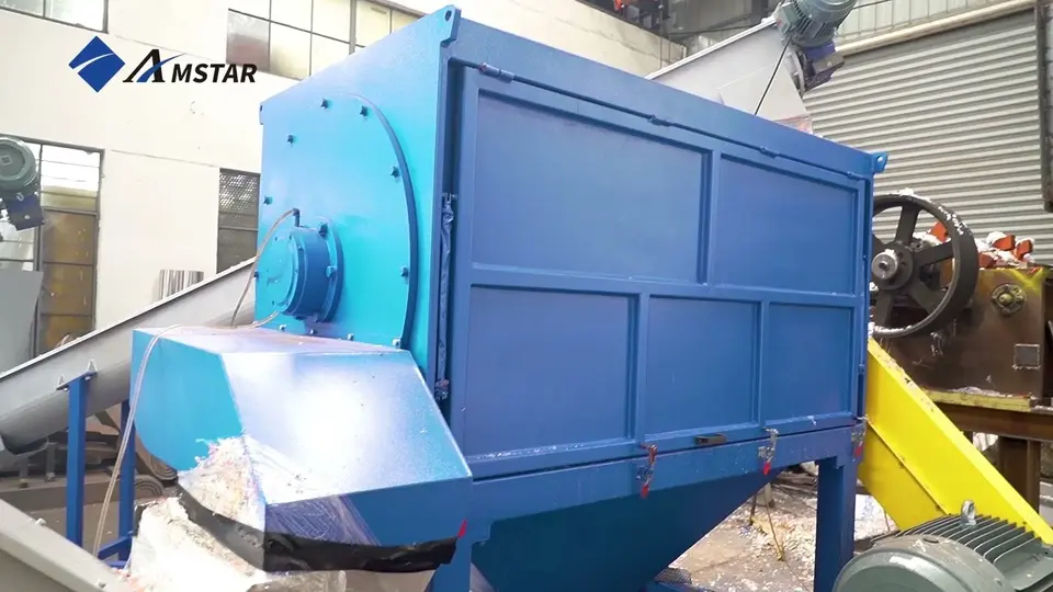 Centrifugal Dryer: Rapid drying for plastic recycling In Washington, USA