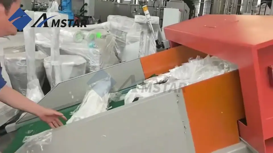 Plastic Film Pelletizing Line | PP PE BOPP Film Recycling Machine