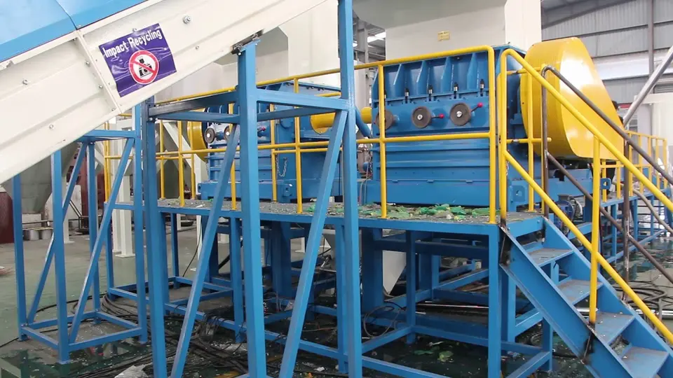 HDPE Plastic Bottle Washing Plant in Australia | Amstar Machinery